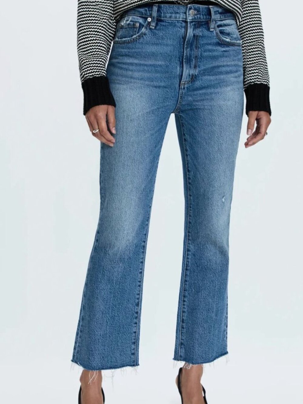 Pistola Ally High Rise Ankle Boot Jean
